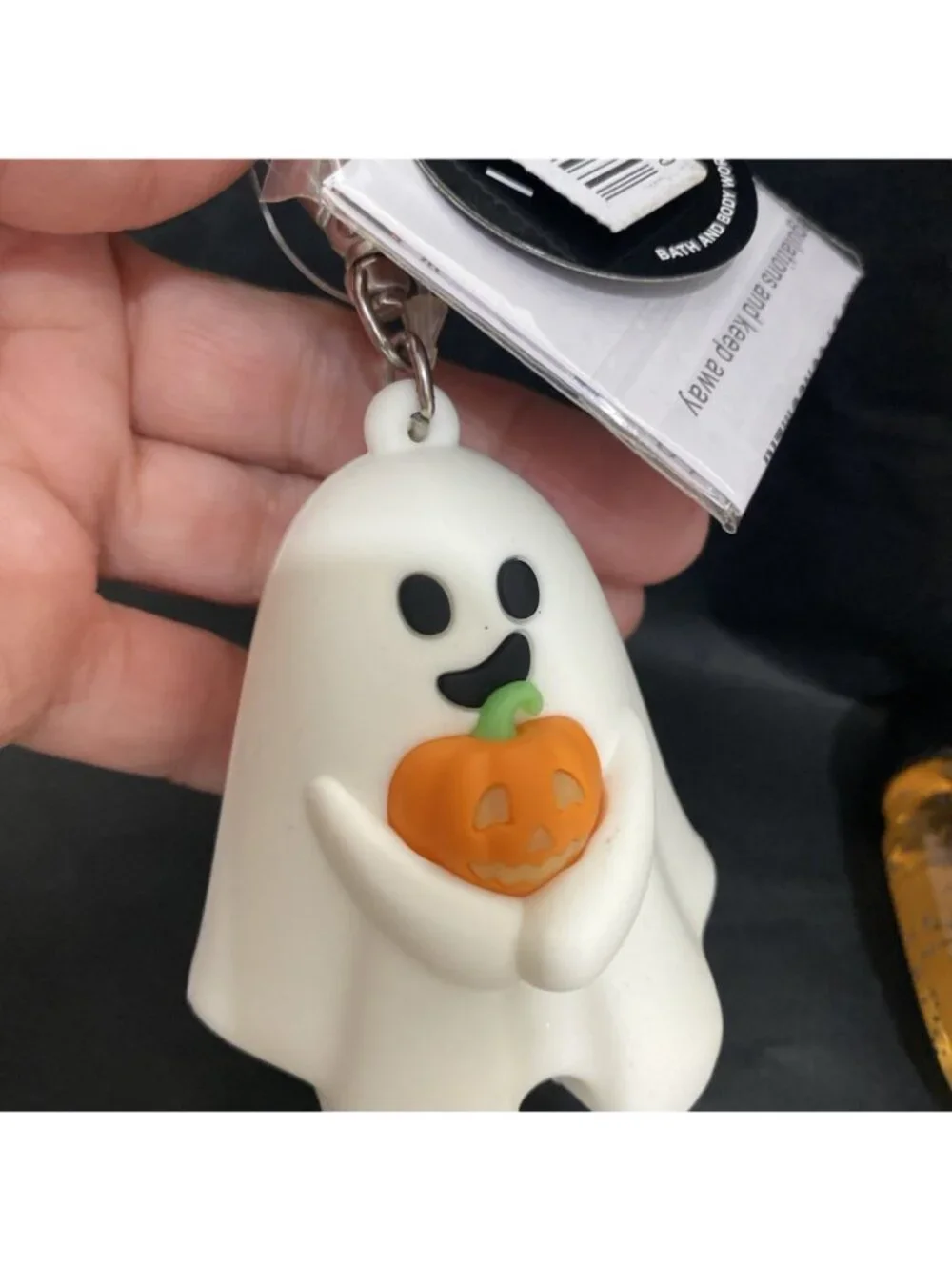 Halloween Light-Up Glow-in-Dark Ghost PocketBac Holder Bath & Body Works